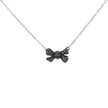 Collar Pomellato  de oro amarillo y diamantes negro