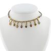 Pomellato  necklace in yellow gold, silver and colored stones - 360 thumbnail