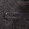 Hermès  Birkin 35 cm handbag  in black grained leather - Detail D4 thumbnail