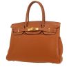 Bolso de mano Hermès  Birkin 30 cm en cuero togo color oro - 00pp thumbnail