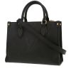 Louis Vuitton  Onthego small model  shopping bag  in black empreinte monogram leather - 00pp thumbnail