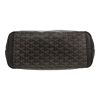 Goyard  Artois shopping bag  in black Goyard canvas  and black leather - Detail D1 thumbnail