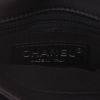 Chanel  Timeless shoulder bag  in black leather  and black quilted leather - Detail D2 thumbnail