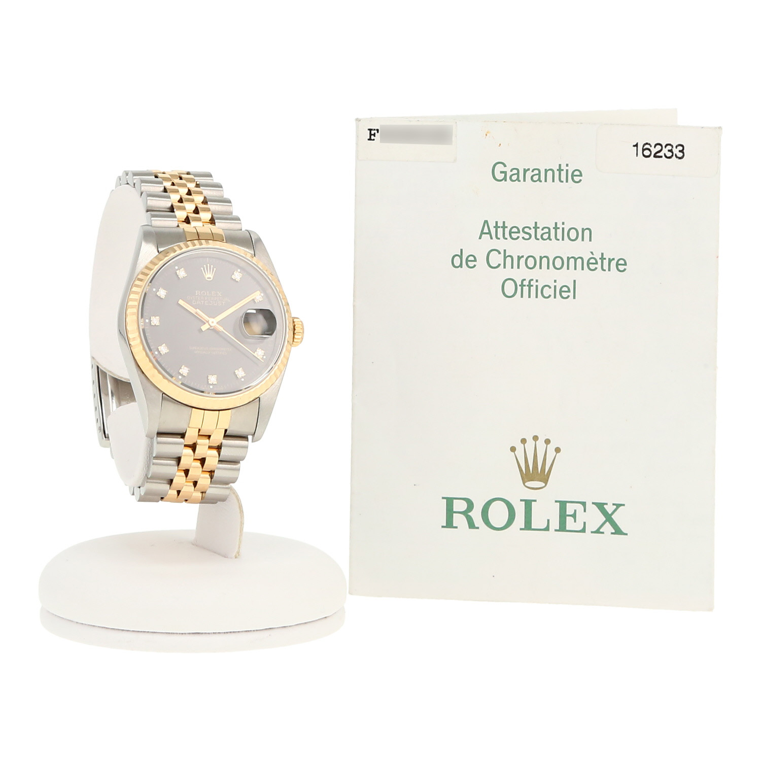 Orologio Rolex Datejust in oro e acciaio Ref: Rolex - 16233  Circa 2003 - Detail D2