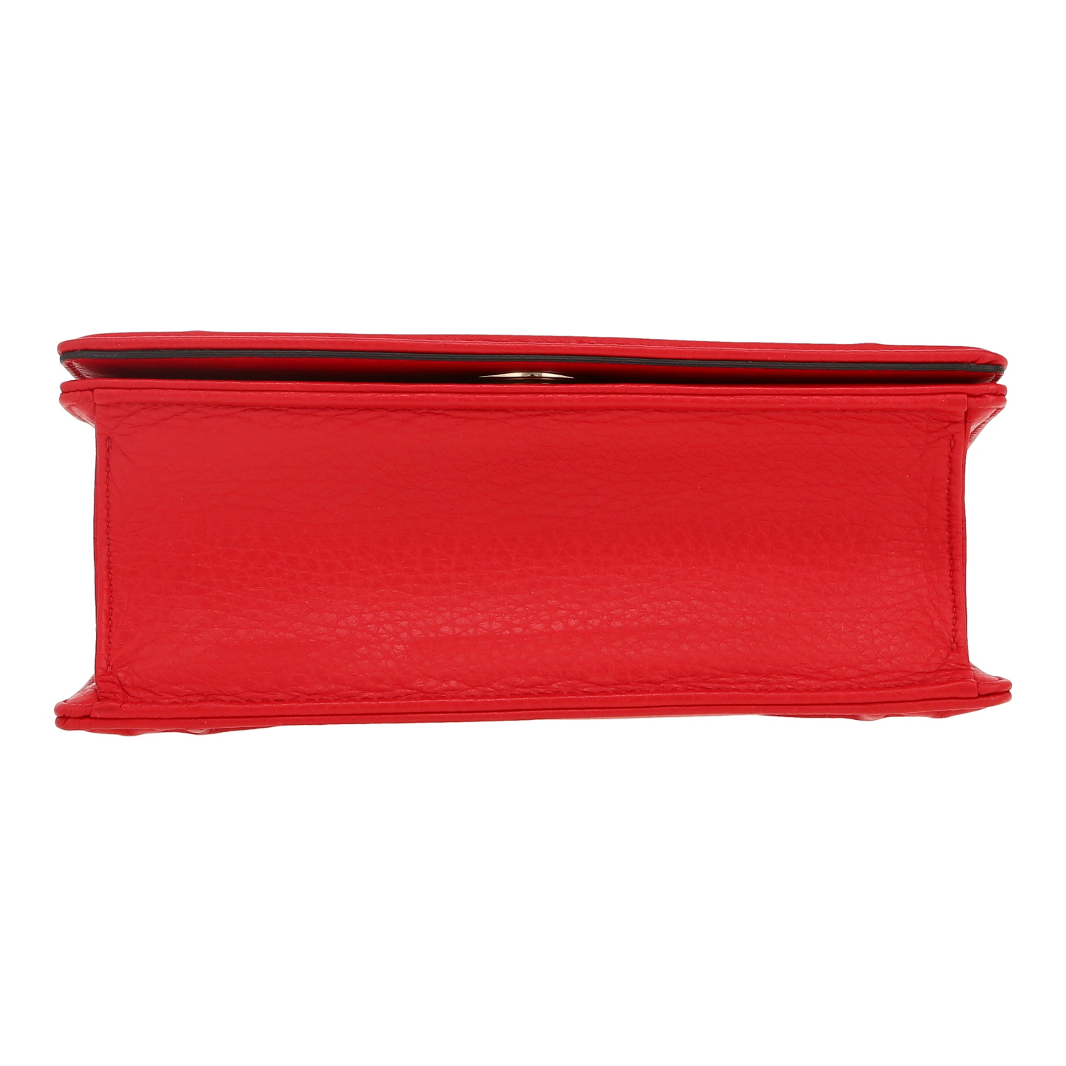 Sac bandoulière Dior  Diorama en cuir rouge - Detail D1