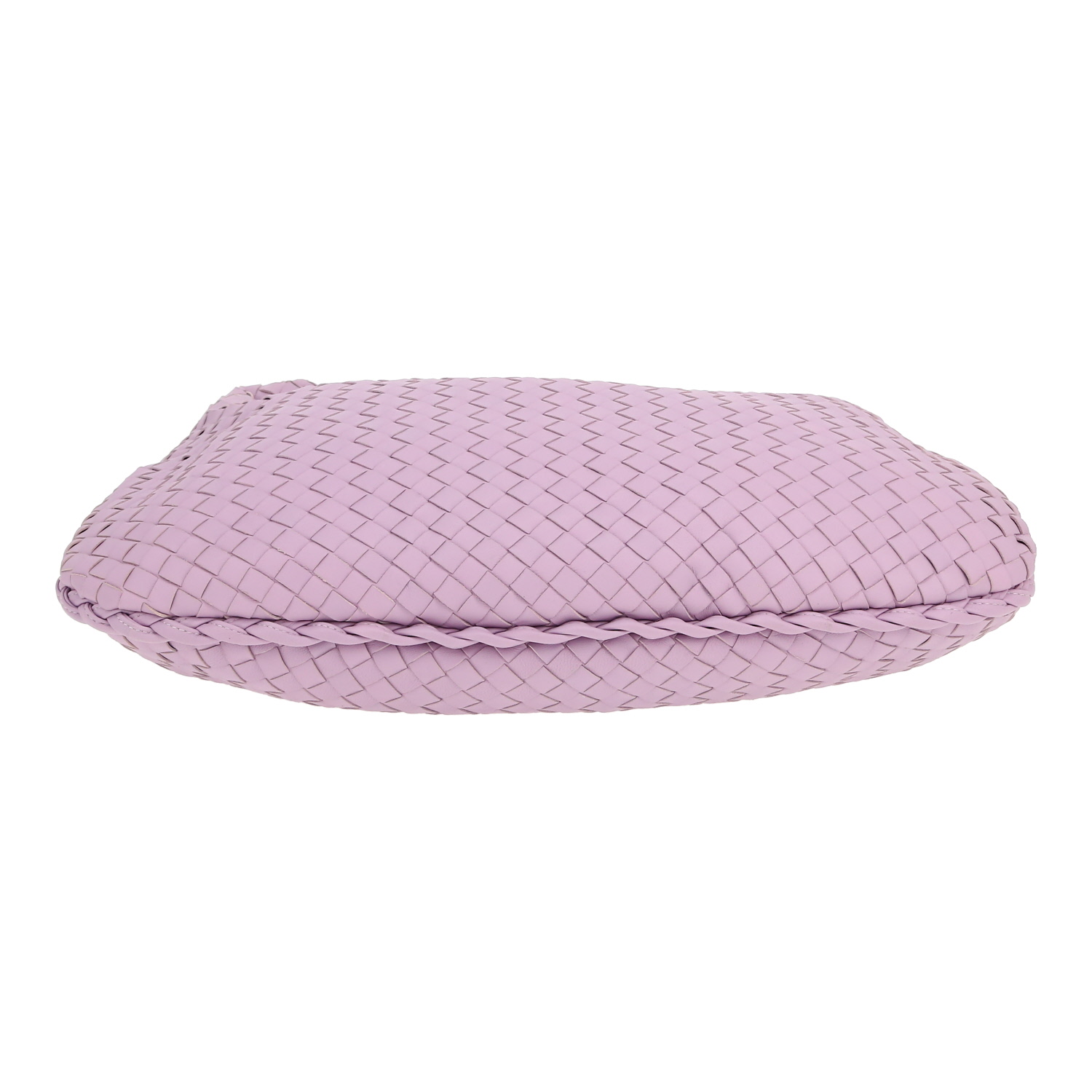 Sac à main Bottega Veneta  Veneta en cuir intrecciato violet-lilas - Detail D1