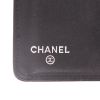 Chanel   wallet  in black grained leather - Detail D2 thumbnail