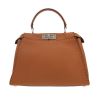 Borsa Fendi  Peekaboo ISeeU in pelle marrone - 360 thumbnail