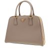 Borsa Prada  Pyramid in pelle color talpa - 00pp thumbnail