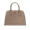 Borsa Prada  Pyramid in pelle color talpa - 360 thumbnail