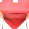 Hermès  Kelly 20 cm shoulder bag  in orange Mysore leather - Detail D3 thumbnail