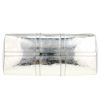 Louis Vuitton  Keepall Editions Limitées weekend bag  in silver leather  and natural leather - Detail D1 thumbnail