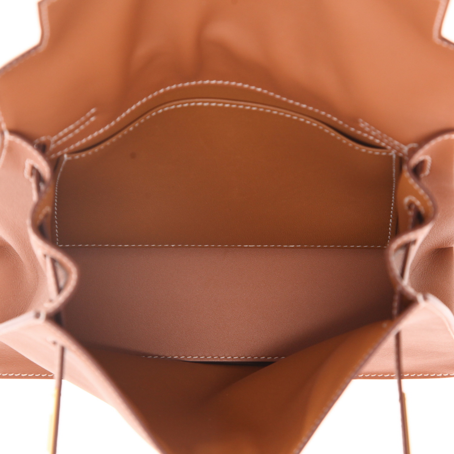 Borsa Hermès  Kelly Danse in pelle Swift gold - Detail D3
