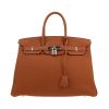 Bolso de mano Hermès  Birkin 35 cm en cuero togo color oro - 360 thumbnail