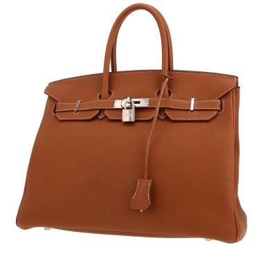 Borsa Hermès  Birkin 35 cm in pelle togo gold