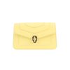 Bolso de mano Bulgari  Forever en cuero amarillo - 360 thumbnail