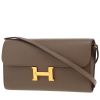 Borsa a tracolla Hermès  Constance Long To Go in pelle Epsom grigia - 00pp thumbnail