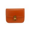 Borsa a tracolla Celine  Classic Box in pelle marrone - 360 thumbnail