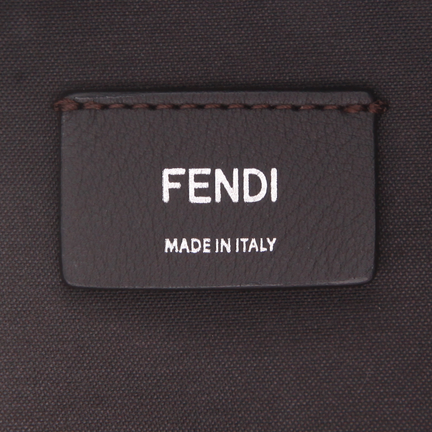 Fendi  Fendigraphy handbag  in Almond green leather - Detail D2