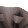 Hermès  Kelly 28 cm handbag  in grey togo leather - Detail D4 thumbnail