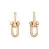 Paire de boucles d'oreilles Tiffany & Co City HardWear grand modèle en or jaune - 00pp thumbnail