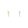 Cartier  earrings in yellow gold and diamonds - 00pp thumbnail