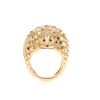 Boucheron Hans le Hérisson large model ring in pink gold and ruby - 360 thumbnail