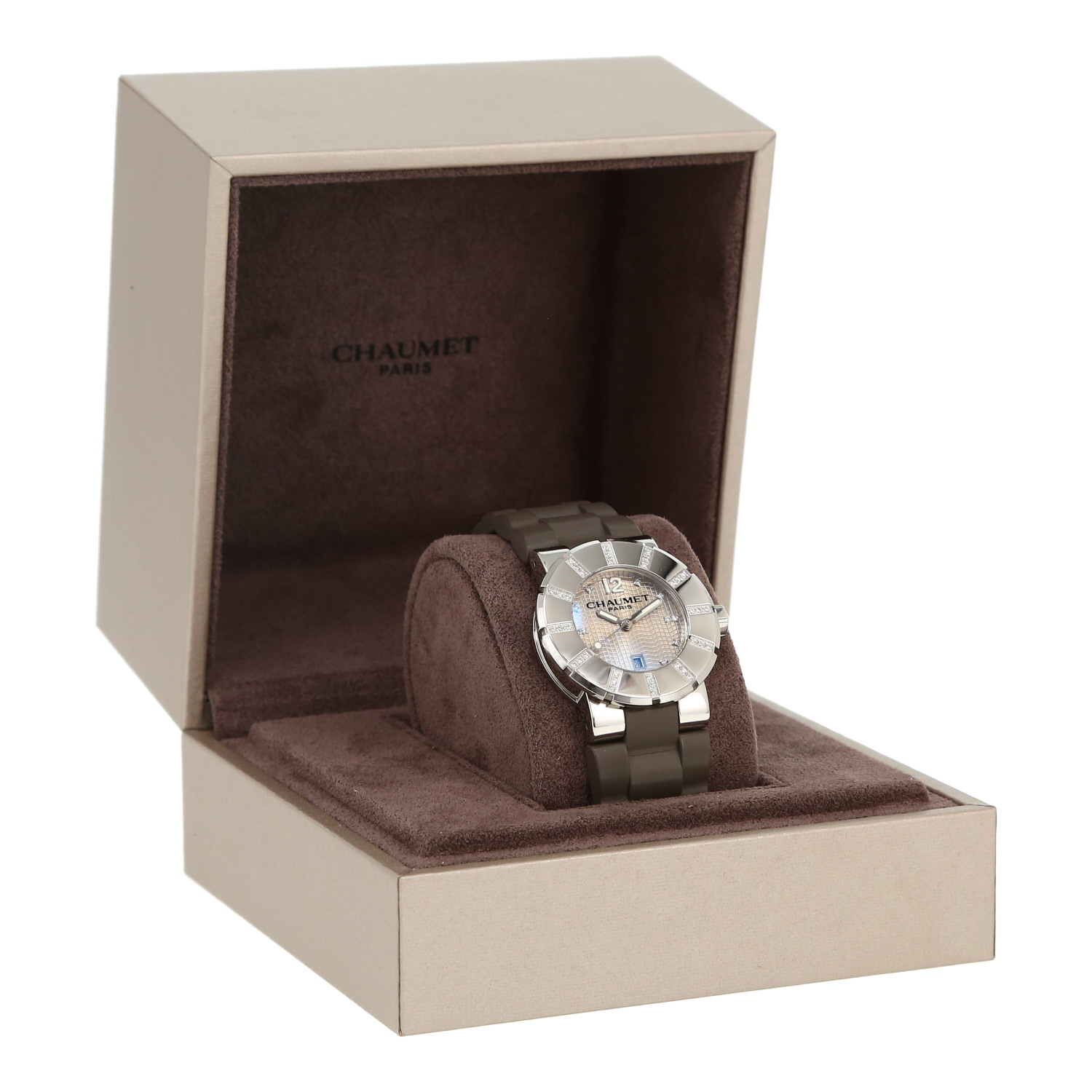 Chaumet Class One  in stainless steel Ref: Chaumet - 622C  Circa 2010 - Detail D2