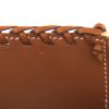 Sac à main Hermès  Kelly 20 cm Picnic en osier et cuir Barénia marron - Detail D4 thumbnail