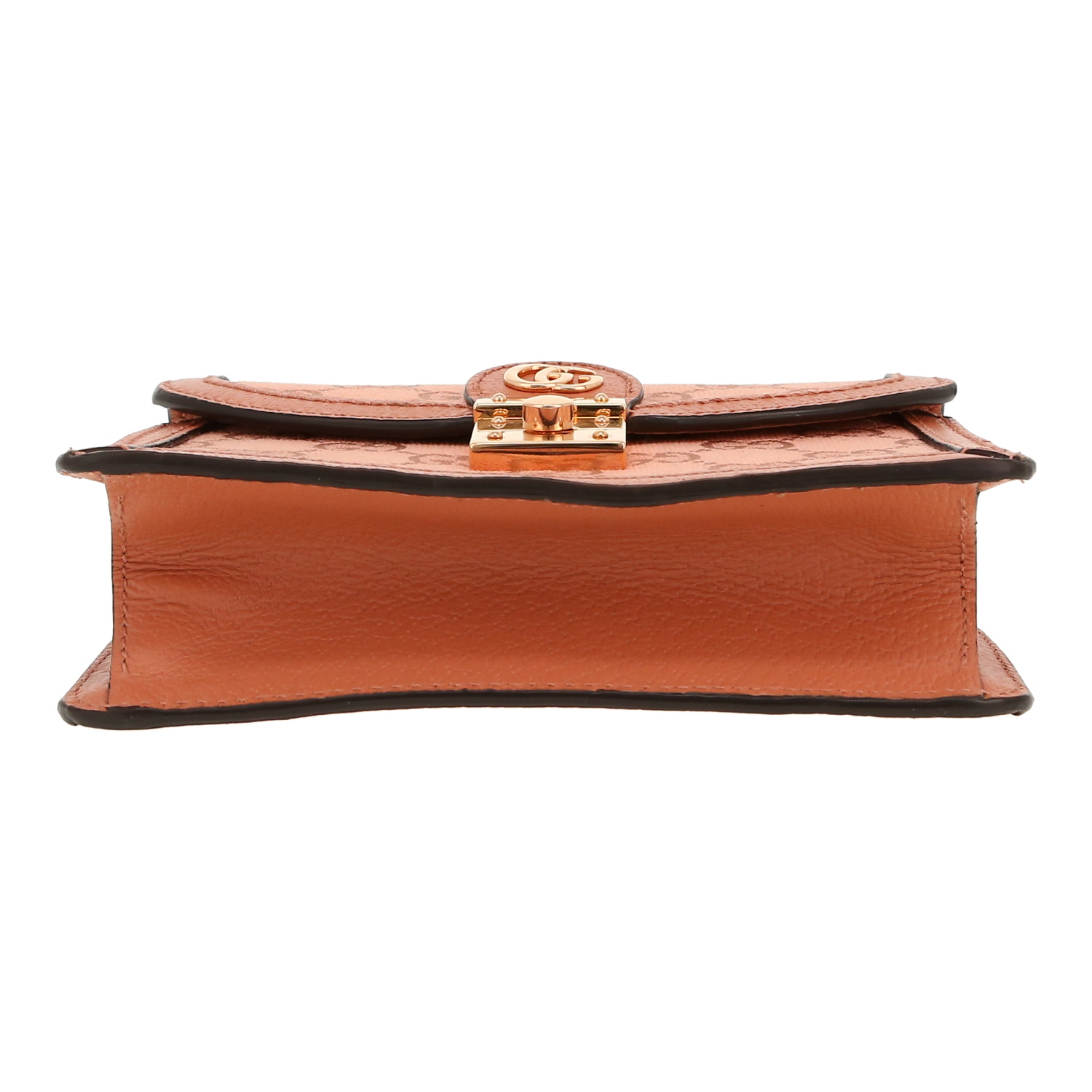 Sac à main Gucci  Ophidia en tissu siglé rose et cuir rose - Detail D1