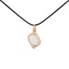 Pomellato Ritratto small model pendant in pink gold, quartz and diamonds - 00pp thumbnail