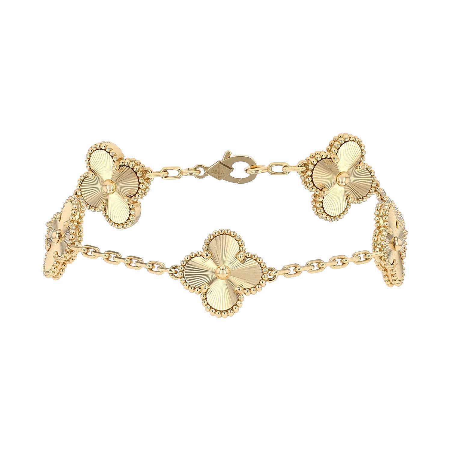 Bracelet Bijoux Van Cleef Arpels Frivole Alhambra 413301 d occasion Extension fmedShops