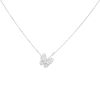 Collana Van Cleef & Arpels Deux Papillons in oro bianco e diamanti - 00pp thumbnail