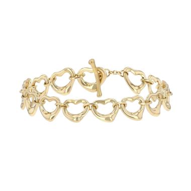 Bracelet Tiffany & Co Open Heart en or jaune