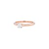 Bague solitaire Cartier 1895 en or rose et diamant - 00pp thumbnail