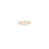 Cartier 1895 solitaire ring in pink gold and diamond - 360 thumbnail