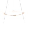 Bracciale Tiffany & Co Diamonds By The Yard in oro rosa e diamanti - 360 thumbnail