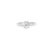 Bague Van Cleef & Arpels Fleurette en or blanc et diamants - 360 thumbnail