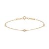 Tiffany & Co Diamonds By The Yard bracelet in yellow gold and diamonds - 00pp thumbnail