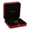 Cartier Love pavé necklace in white gold and diamonds - Detail D2 thumbnail