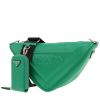 Bolso bandolera Prada  Triangle en cuero verde - 00pp thumbnail