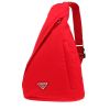 Prada   handbag  in red canvas - 00pp thumbnail