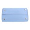 Dior  Dioraddict shopping bag  in light blue and powder pink leather - Detail D1 thumbnail