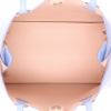 Dior  Dioraddict shopping bag  in light blue and powder pink leather - Detail D3 thumbnail