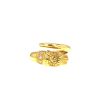 Zolotas  ring in yellow gold and diamonds - 360 thumbnail