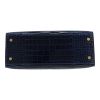 Hermès  Kelly 25 cm handbag  in Sapphire Blue alligator - Detail D1 thumbnail