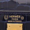 Hermès  Kelly 25 cm handbag  in Sapphire Blue alligator - Detail D2 thumbnail