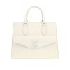 Bolso de mano Louis Vuitton  Lockme en cuero blanco - 360 thumbnail