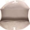 Louis Vuitton  Lockme handbag  in white grained leather - Detail D3 thumbnail