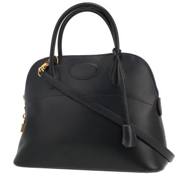 Sac à main Hermès  Bolide 31 cm en cuir box bleu
